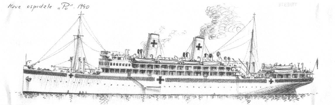 1940 - Nave ospedale 'Po'